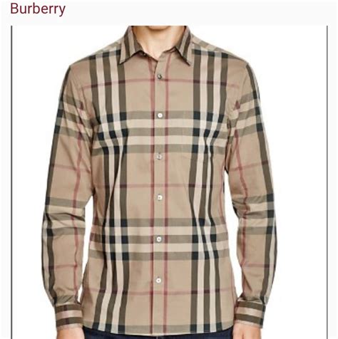 striped a burberry mens shirt|Men’s Designer T.